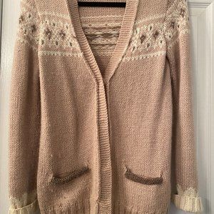 J.Crew Fairisle Long Cardigan